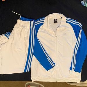 Adidas Men’s Blue White Large Track Suit